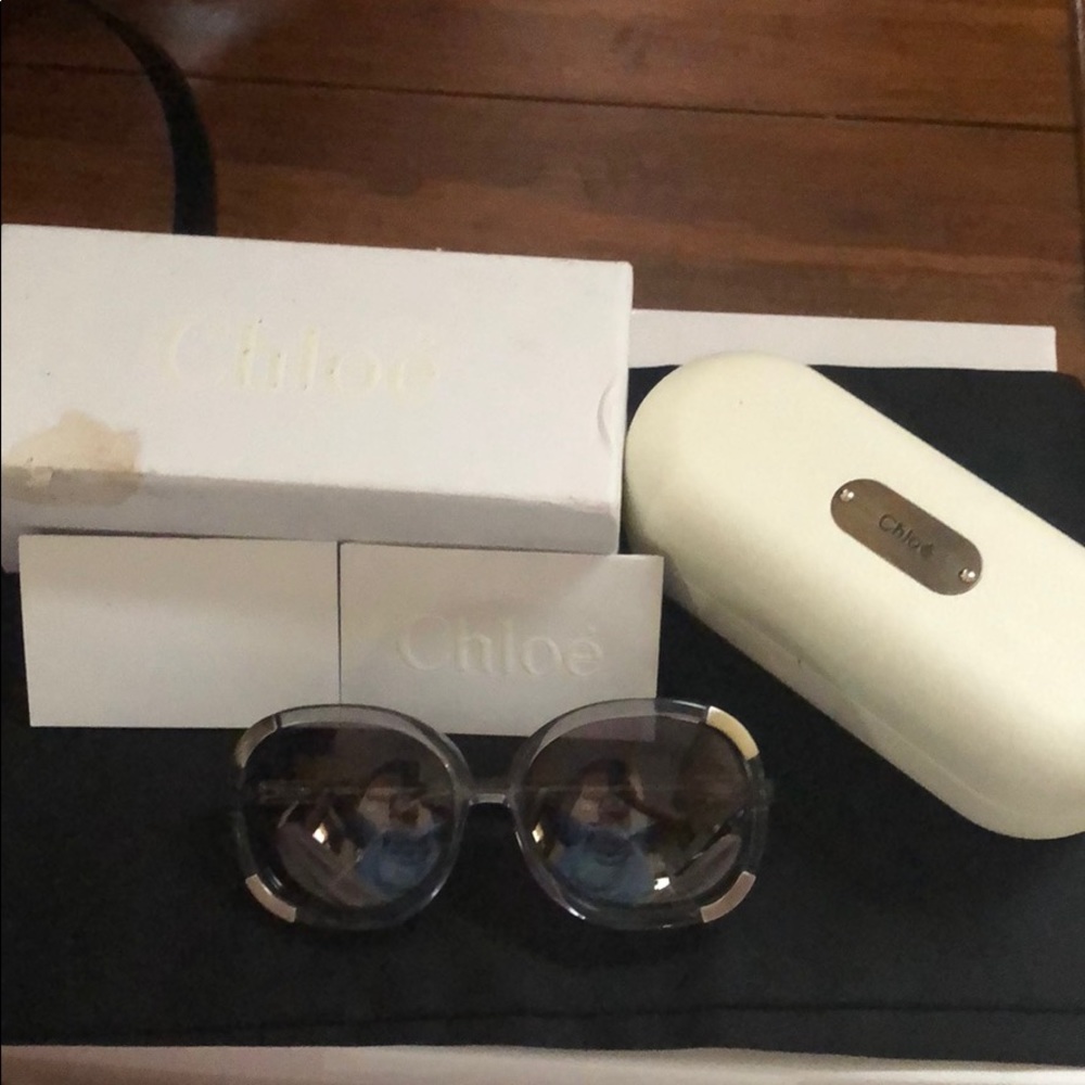 Chloe oversize sunglasses
